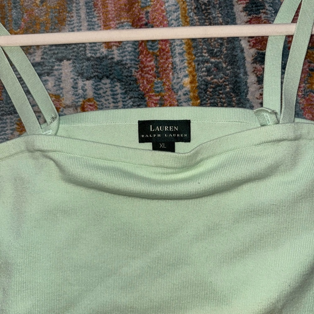 LAUREN BY RALPH LAUREN XL SWEATER TANK WOMEN’S